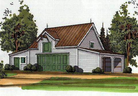 Small Horse Barn Plans